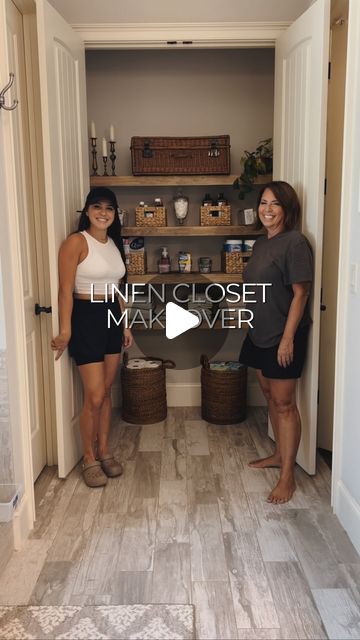 SHAYNA ALNWICK | EASY DIY Linen Closet Makeover! 😍

Comment “CLOSET” and I’ll DM you the link to everything I used for this project! ✨ 
*make sure you’re... | Instagram Diy Linen Closet, Linen Closet Makeover, Ikea Spice Rack, Paint Wash, Easy Ikea Hack, Closet Colors, Linen Closet Organization, Closet Makeover, Diy Closet