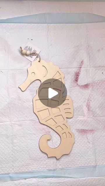 Dollar Tree Seahorse, Sea Horse Craft, Seashell Turtle, Shell Seahorse, Seahorse Crafts, Chalk It Up Fancy, Seahorse Decor, Diy Shelf, Diy Mermaid