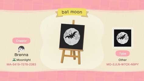 Spooky Flag Acnh, Animal Crossing Design Codes Goth, Acnh Halloween Flag, Acnh Moon Flag, Goth Animal Crossing Outfit, Acnh Creepy, Animal Crossing Flag Designs, Animal Crossing Flag, Acnh Flag Design