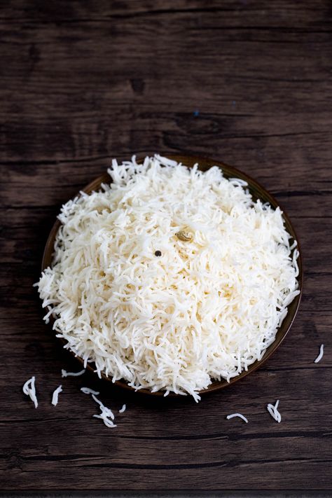 4 Ways to Cook Basmati Rice Perfect Basmati Rice Stovetop, How To Cook Basmati Rice In Rice Cooker, Instant Pot Basmati Rice How To Cook, Best Basmati Rice, Cooking Basmati Rice On Stove, Methods Of Cooking, Rice Basmati, Steam Rice, Cooking Basmati Rice