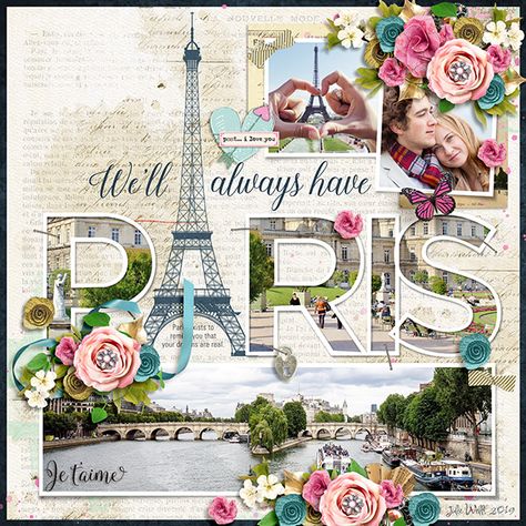 Paris - Scrapbook.com France Scrapbook Layouts, Paris Scrapbook Layouts, Paris Scrapbook Ideas, Europe Scrapbook, France Scrapbook, Paris Scrapbook, Trip Scrapbook, France Scrapbooking, Scrapbooking Layouts Travel