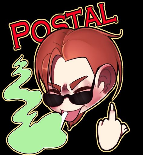 Postal Dude Pfp, Postal Dude, Going Postal, I Regret Nothing, Game Icon, I Love My Wife, I Want Him, Video Game Characters, Sign I