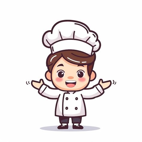 Chef Vector, Vector Kitchen, Professional Icon, Chef Restaurant, Kitchen Cook, Pudding Desserts, Cooking Kitchen, Collage Art, Graphic Resources