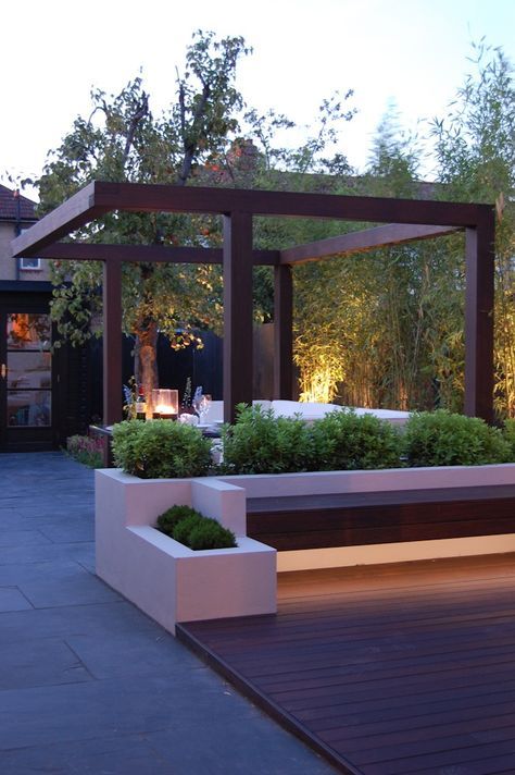 Pergola Modern, Modern Pergola, Modern Garden Design, Backyard Pergola, Garden Gazebo, Contemporary Garden, Have Inspiration, Web Images, Flower Gardens