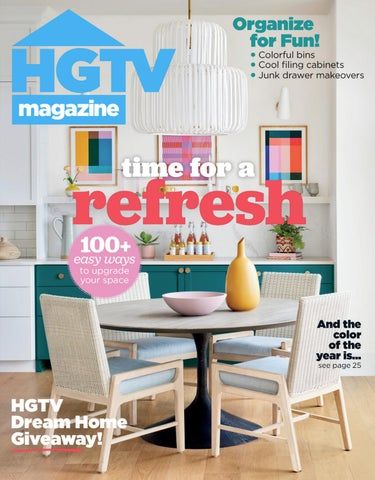 RS - January 2017 by Lawrence Ambrocio - Issuu Hgtv Magazine, Hgtv Dream Home, Color Dream, February 2023, Living Magazine, Magazine Subscription, Tv Entertainment, Print Magazine, Color Of The Year