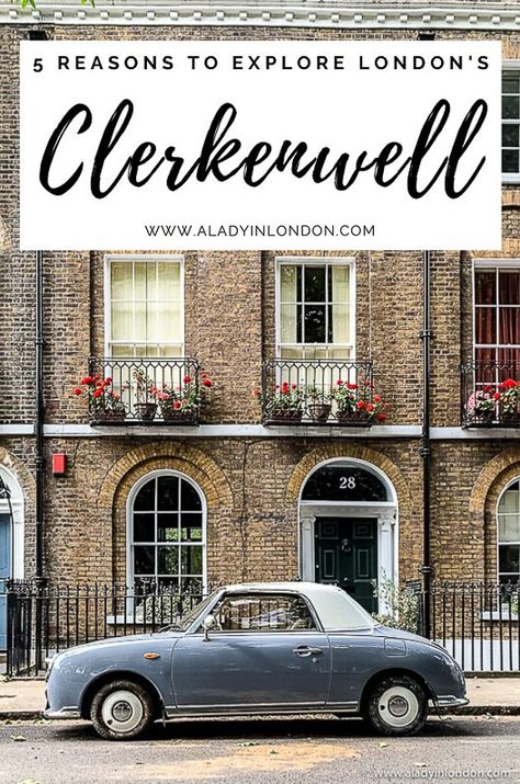 Clerkenwell London, Best Places In London, Euro Winter, London Walking Tours, London Guide, Places In London, Winter Trip, England Trip, London Places