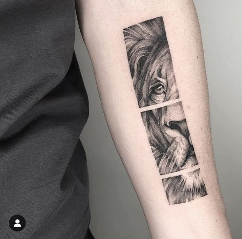 Lion Eyes Tattoo, Vertical Tattoo Design, Good First Tattoos, Vertical Tattoo, Small Lion Tattoo, Stranger Things Tattoo, Cool Animal Tattoos, Hawk Tattoo, Side Neck Tattoo