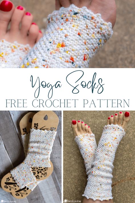 Knit Yoga Socks Pattern Free, Yoga Socks Crochet Pattern Free, One Skein Sock Yarn Crochet Patterns, Crochet Toe Socks, Crochet Yoga Socks Free Pattern, Crochet Bell Sleeve Shrug Pattern Free, Crochet Leggings Free Pattern, Crochet Anklet Pattern Free, Free Crochet Sock Patterns