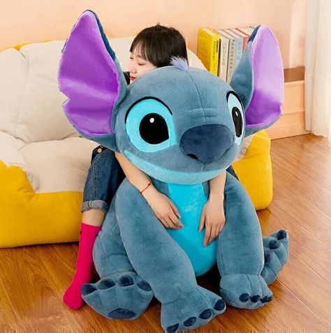 Product Description Lilo & Stitch Plush Stuffed Doll 60cm Large Stuffed Sleeping pillow Toys Product introduction: Product name: Lilo & Stitch Plush Plush classification: Crystal super soft Filling material: PP cotton Packaging type: mesh bag Product size: 80cm Product Features: Concealed zip, can be removed and washed Be careful: 1. the dimension is measured manually, and the difference of 1-5cm is allowed 2. the products are divided into stuffed plush doll and unstuffed plush doll (plush skin only) Store policy     Items are shipped  within 3 working days after full payment has been received. Buyer should receive item within 4-10 business days after package is sent.     We only ship to the approved address in Paypal or Ebay address. Please make sure your payment address is correct. Any n Animal Couple, Stitch Plush, ليلو وستيتش, Doll Cartoon, Stitch Doll, Couple Sleeping, Kawaii Disney, Sleeping Pillow, Lilo Y Stitch