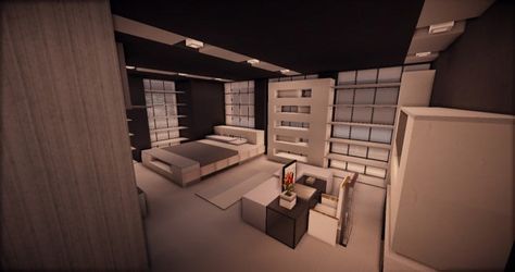 Zentoro A Conceptual Modern home minecraft building ideas download schematic amazing beautiful 8 Modern Minecraft Bedroom, Minecraft Modern Bedroom, Minecraft Modern Mansion, Home Minecraft, Modern Minecraft, Modern House Minecraft, Minecraft Houses Interior, Minecraft Building Ideas, Modern Minecraft Houses