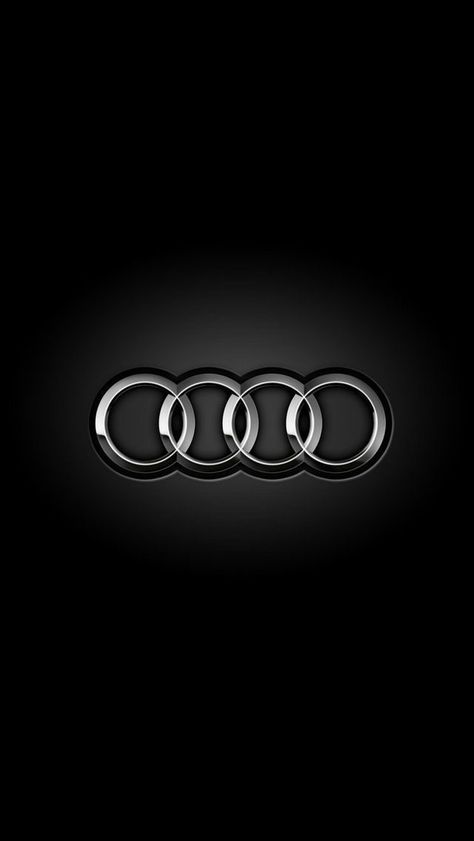 Audi Logo on Black Audi Wallpaper, Luxury Car Logos, Allroad Audi, Audi Sports Car, Luxury Brand Names, Logo Wallpaper Hd, Black Audi, Sports Car Wallpaper, Cars Brand