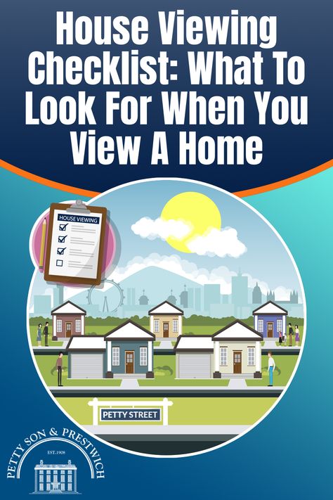 Property viewings can be overwhelming. To avoid that whirlwind feeling, you need to have a solid plan of action in place before you cross the threshold. One of the best things you can do is find yourself a comprehensive house viewing checklist of questions and things to look out for. Luckily for you, you’ve already found one! #property #viewings #checklist #househunting #houseviewing House Viewing Checklist, Moving House Tips, House Checklist, House Movers, Real Estate Buyers, House Tips, House Viewing, Moving Day, Moving House