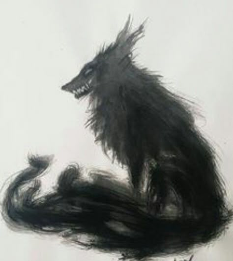 Shadow Creatures, Shadow Monster, Shadow Wolf, Vegan For The Animals, Wolf Artwork, Arte Peculiar, Dark Creatures, Theme Tattoo, Werewolf Art