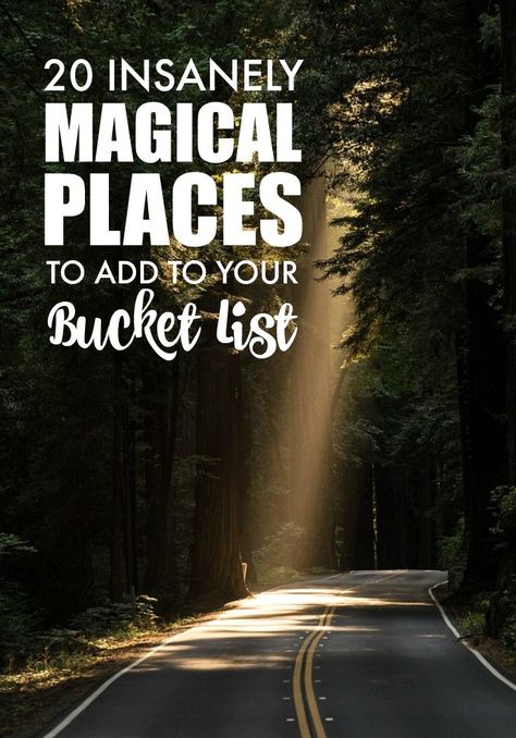 Magical Places To Travel, Wild Fantasy List, Fairies Exist, Channel Ideas, Places In Usa, Fairy Pools, Wildest Fantasy, Places In America, Family Trips