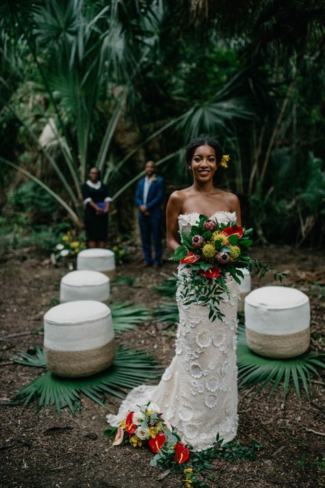 Island Wedding Ideas, Island Wedding Dress, Trinidad Wedding, Island Wedding Dresses, Virgin Islands Wedding, Wedding In Jamaica, Jamaican Wedding, Aruba Weddings, Wedding Skincare