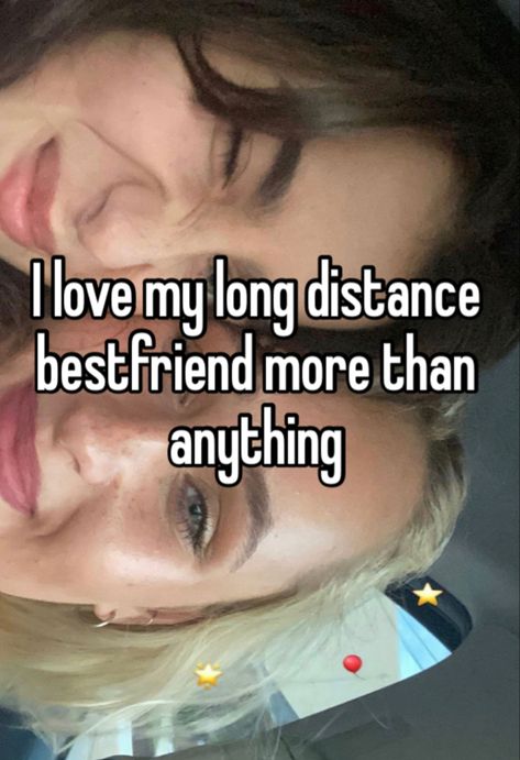 I Love You Friends, Long Distance Bestie Aesthetic, How To Distance Yourself From A Friend, Best Friend Long Distance Quotes, Long Distance Bestie Quotes, Cute Aesthetic Profile Pics, Online Best Friends, Long Distance Bestie, Long Distance Best Friend