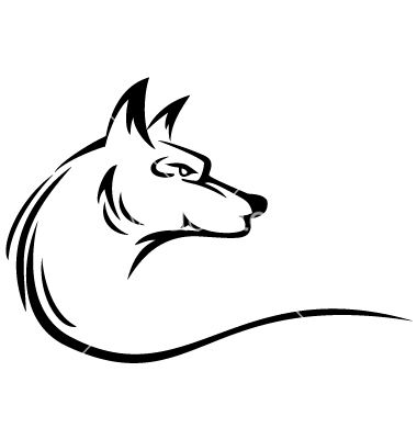 Wolf Head Outline, Wolf Vector, Head Outline, Written Logo, Wolf Images, Batman Pictures, Brand Ideas, Wolf Pictures, Head Tattoos