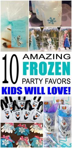 Disney Frozen Treats, Frozen Birthday Favors, Frozen Party Bags, Party Favor Ideas For Kids, Frozen Birthday Party Favors, Frozen Favors, Birthday Surprise Kids, Elsa Party, Frozen Birthday Party Decorations