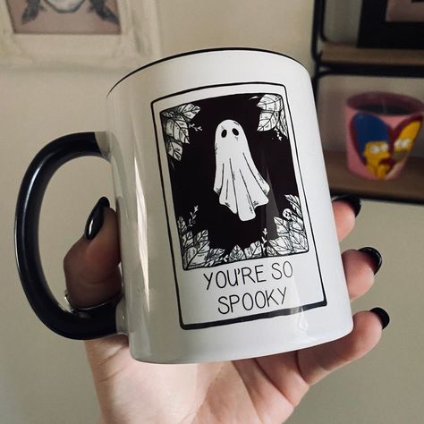 𝖄𝖔𝖚’𝖗𝖊 𝕾𝖔 𝕮𝖔𝖔𝖑 𝕻𝖗𝖎𝖓𝖙𝖘 on Instagram: “SOLD OUT - Our collab mug with @littlestspookshop will be one of many new items being added to our Etsy on Friday with limited numbers…” Mug Printing Ideas, Etsy Mugs, Cool Prints, Cool Mug, Handmade Mugs, Cool Mugs, Mug Printing, So Cool, New Items