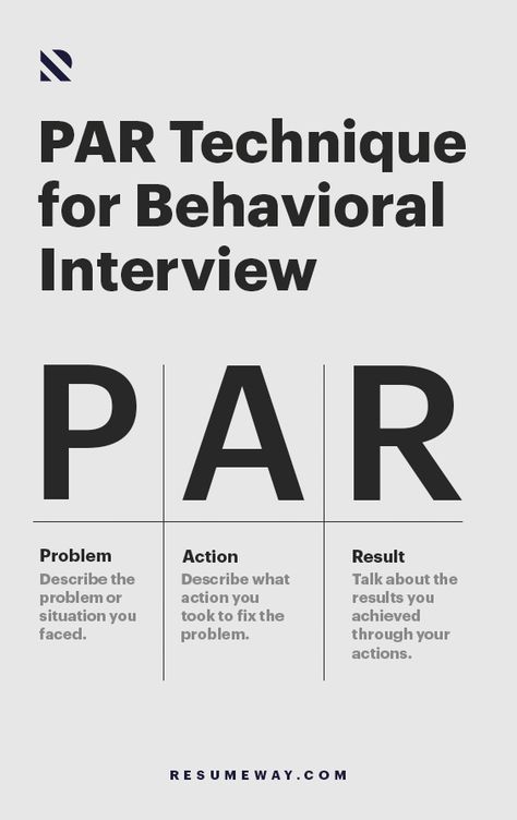 The best way to come up with strong answers to behavioral interview questions is by using the PAR technique (Problem- Action – Result). #Interview #InterviewTips #BehavioralInterview #JobInterview #InterviewHelp Behavioral Based Interview Questions, Job Interview Prep, Business Writing Skills, Behavioral Interview Questions, Job Interview Answers, Behavioral Interview, Interview Techniques, Good Leadership Skills, Job Interview Advice