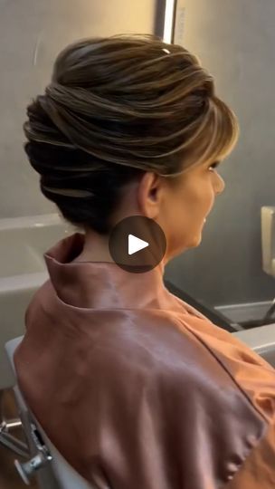 823K views · 820 reactions | Pretty French banana bun for short hair | Pretty French banana bun for short hair | By MetDaan Hairstyles | Facebook Banana Hair Styles, French Bun For Short Hair, Banana Bun Hairstyle, French Pin Bun, Short Hair Banana Clip, Balanchine Bun, Banana Hairstyle, French Bun Hairstyles, Bun For Short Hair