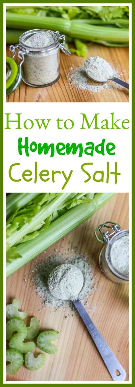 Healthy Seasonings, Celery Powder, Celery Leaves, Homemade Dry Mixes, Celery Salt, Healthy Nutrition Plan, Vegetable Broth, Homemade Spices, Homemade Seasonings