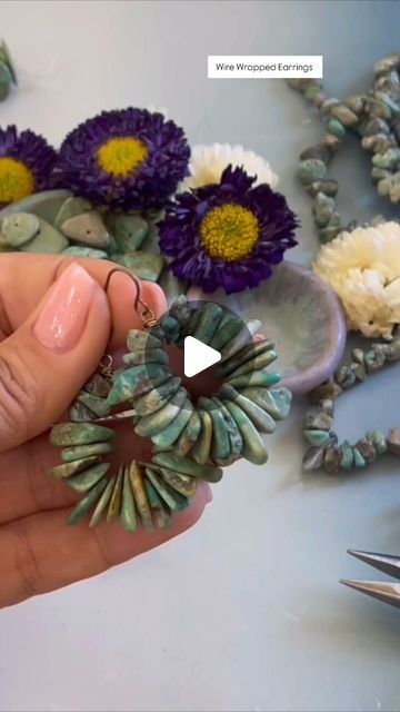 𝘋𝘦𝘯𝘪𝘴𝘦 𝘠𝘦𝘻𝘣𝘢𝘬 𝘔𝘰𝘰𝘳𝘦 on Instagram: "Trendy DIY Jewelry Making Tips - Beading Tutorial - Handmade Jewelry Trends - Learn how to create wire wrapped bohemian earrings.

Follow, like, and leave a comment. It helps me to continue make DIY jewelry making tutorials for our crafting community for free. 

Visit my Y.T.- Denise Yezbak Moore for more DIY Jewelry making videos, tutorials, tips, and handmade tricks to help you get started with your handmade jewelry business. Learn to make unique jewelry and start your own jewelry making business. From boho to bling, I’ve got you covered! Follow on me on Instagram for daily beading inspiration.

Each piece of my handmade jewelry is crafted with the highest attention to detail and is one-of-a-kind. I specialize in artisan bracelets, earr Handmade Jewelry Trends, Boho Jewelry Diy Bohemian, Trendy Diy Jewelry, Diy Beads Making, Jewelry Making Videos, Handmade Jewelry Business, Diy Jewelry Making Tutorials, Jewelry Making Business, Beading Inspiration