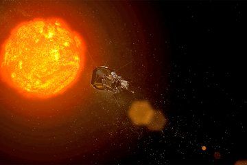 NASA's Parker Solar Probe Mission in Pictures Saturn Facts, Facts About The Sun, Sun Facts, Facts About Saturn, Nasa Sun, Sun Science, Sun Solar System, Mars Facts, Solar System Project