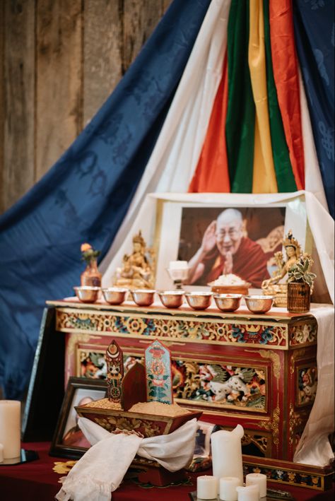 Tibetan American Wedding - Daniela Guerrero Photography #tibetanamericanwedding Tibetan Wedding, American Wedding, Buddhist Art, Himalayan, Buddhism, Dream Wedding, Wedding Decorations, Wedding Photography, Photography