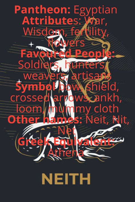 Anat Goddess, Neith Goddess, Goddess Neith, Spider Goddess, Goddess Sagittarius, Roman Deities, Numbers And Meanings, Egypt Goddess, Angelic Numbers