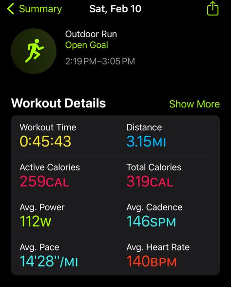 February 10, 2024 Apple Watch Sun Walk Run with fuel Running 5k, Smart Jewelry, February 10, Happy Lifestyle, Dream Life, Apple Watch, Smart Watch, Fuel, Running