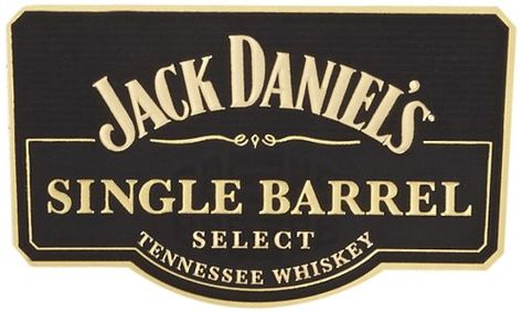 Jack Daniel's Single Barrel Select Tennessee Whiskey Jack Daniels Party, Whiskey Art, Alcohol Brands, Jack Daniels Single Barrel, Funny Wood Signs, Tennessee Whiskey, Jack Daniel, Beer Signs, Jack Daniels