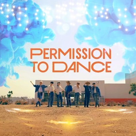 Permission To Dance Bts, Bts Cartoon, Bts Permission To Dance, Permission To Dance, Dance Poster, I Love Bts, Bts Army, Butter, Bts