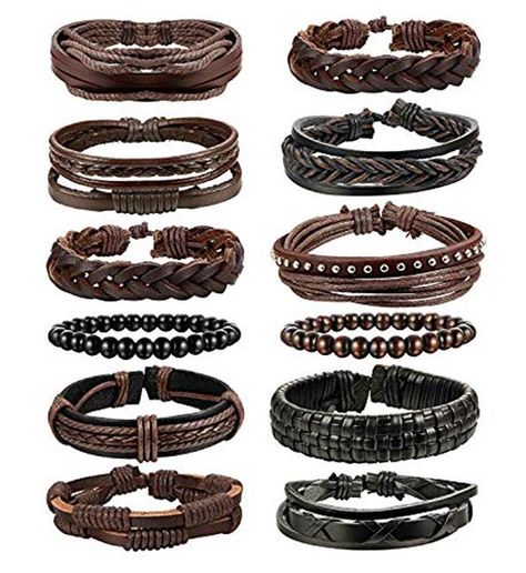 Leather Jewelry For Men, Mens Leather Cord Bracelet Diy, Leather Men Bracelet, Mens Jewelry Diy Handmade, Mens Leather Bracelets, Masculine Bracelet Diy, Men Beaded Bracelet Ideas Diy, Men’s Leather Bracelet, Mens Leather Bracelet Diy