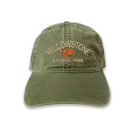 PRICES MAY VARY. 100 % Cotton. One size fits most with an adjustable buckle strap closure. Adult / Unisex Thick ,Soft , and light material. Very nice quality built hats with quality embroidery work. USmania Yellowstone National Park Embroidered Cap hat baseball hat Embroidered Cap, Embroidered Caps, Green Hats, Hat Baseball, Zion National Park, Yellowstone National, Yellowstone National Park, Embroidery Work, Baseball Hat