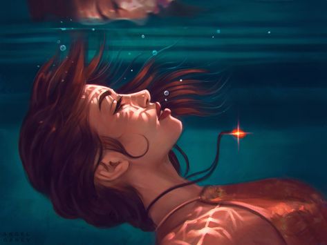 ArtStation - D r o w n i n 💦, Angel Ganev Angel Ganev, Digital Portrait Art, Illustration Art Girl, Art Et Illustration, Girls Cartoon, Dreamy Art, Girls Cartoon Art, Digital Art Girl, Girly Art