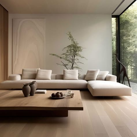 Style Help, Japandi Living Room, Japandi Interiors, Japandi Living, Modern Minimalist Living Room, Interior Minimalista, Decorating Styles, Japandi Style, Home Design Living Room