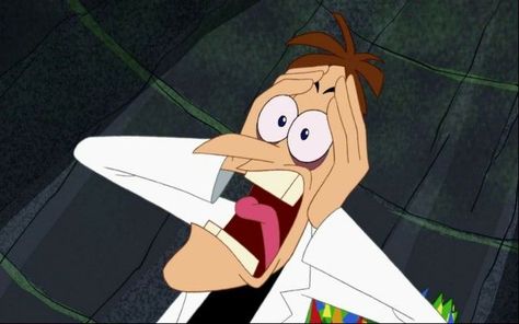 Dr. Doofenshmirtz is an evil character in the cartoon series “Phineas and Ferb”. He is also known as Heinz Doofenshmirtz, Doof or Dr. D. When he first appeared his age was known as 47 years. He act as he is not evil but he can be over dramatic and no one can guess what he ... Read more Dr Doofenshmirtz Funny, Dr Doofenshmirtz Costume, Doofenshmirtz Costume, Dr Heinz Doofenshmirtz, Heinz Doofenshmirtz, Dr Doofenshmirtz, Phineas And Ferb Memes, Evil Character, Phineas E Ferb