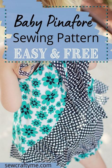 Baby Dress Sewing Patterns Free, Infant Pinafore Dress Pattern Free, Free Infant Sewing Patterns, Infant Sewing Patterns Free, Baby Girl Patterns Sewing, Free Baby Girl Sewing Patterns, Free Baby Sewing Patterns Pdf, Baby Girl Dress Pattern Free, Baby Pinafore Dress Pattern Free