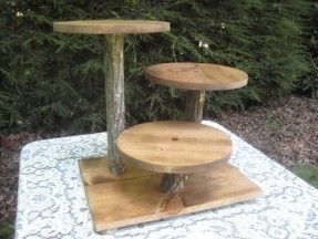 Rustic Wedding Cake Stand Cupcake Log Slice Stand Tiered Pie Stand, Log Cupcake Stand, Tree Cupcake Stand, Wooden Wedding Cake Stand, Wedding Log, Rustic Cupcake Stand, Rustic Cake Stand, Rustic Wedding Cake Stand, Rustic Cupcake Stands