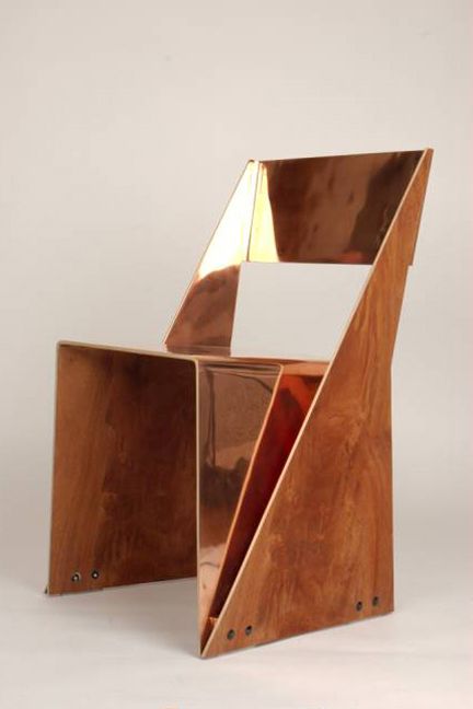 .Chair Geometric Chair, Plywood Chair, Console Design, Unique Chair, Stackable Chairs, Funky Furniture, Take A Seat, Cool Chairs, Furniture Inspiration