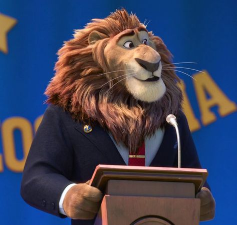 Mayor Lionheart Zootopia, Mayor From Zootopia, Lion From Zootopia, Childhood Cartoons Characters, Hear Me Out Characters Male Funny, Zootopia Lion, Hear Me Out Characters Male Cartoon, Male Fictional Characters, Disney References