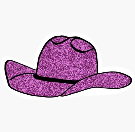 Pink glittery cowboy hat sticker on red bubble ! Glitter Cowboy Boots, Cowboy Hat Sticker, Red Bubble Stickers, Bubble Stickers, Red Bubble, Cowboy Hat, Pink Glitter, Floppy Hat, Cowboy Hats