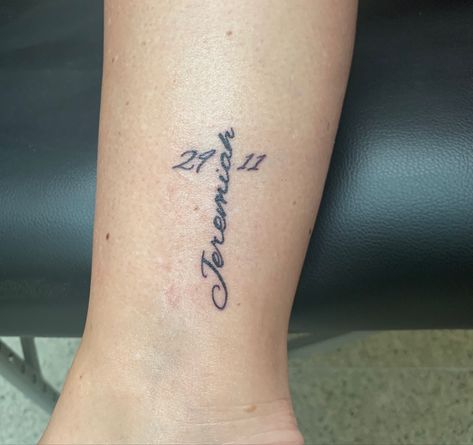 Jeremiah 29:11 Jeremiah 2911 Tattoo, Jeremiah 29 11 Tattoo Ideas Beautiful, Jer 29:11 Tattoo, Jeremiah 29 11 Tattoo Ideas Fonts, Jeremiah 29 11 Tattoo Ideas, 29 11 Tattoo, Jeremiah 29 11 Tattoo, Birthday Tattoos, 11 Tattoo