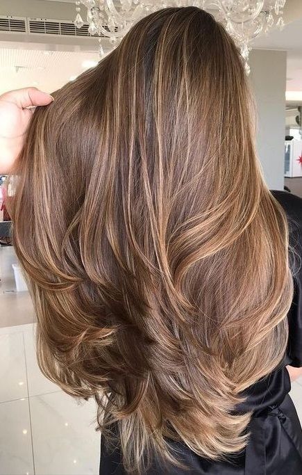 Light Brown Hair Styles, Brown Hair Styles, Highlights Brown Hair Balayage, Light Brown Hair Color, Rambut Brunette, Honey Brown Hair, Brown Hair Looks, Brown Hair Inspo, Brunette Hair With Highlights