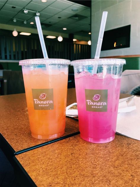 Panera Aesthetic, Dunkin Donut, Panera Bread, Pretty Drinks, Barbie World, I Love Food, Cute Food, Summer Drinks, Yummy Drinks