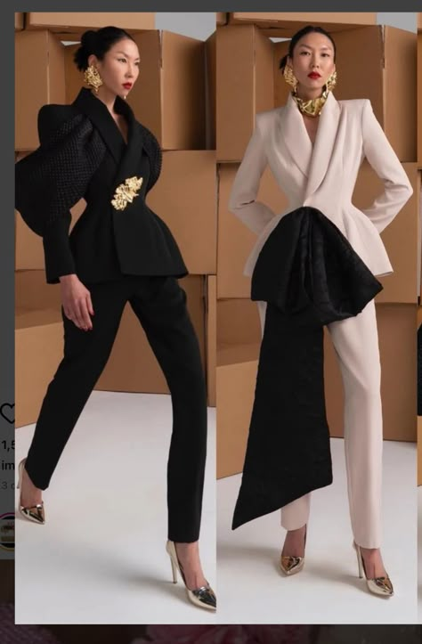 Creative Suits Women, Woman Suit Fashion Classy, Winter Office Outfits, Sartorial Style, Winter Office, Chic Dress Classy, Hilarious Photos, Glamour Dress, Woman Suit Fashion