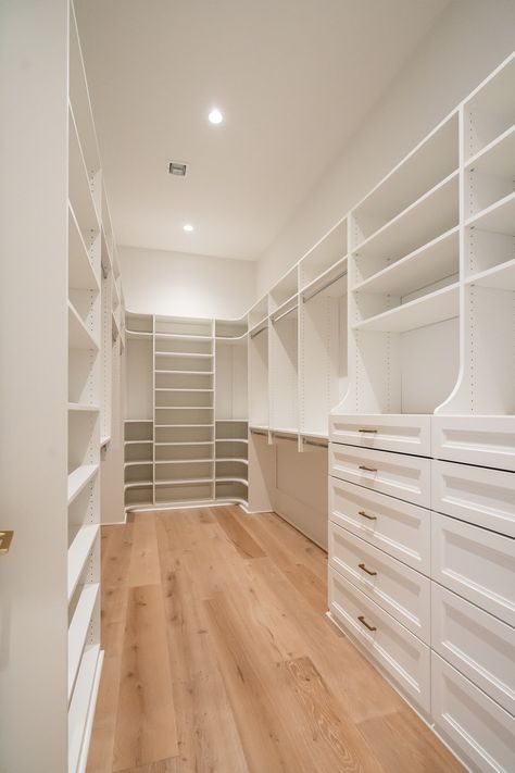 11 X 7 Walk In Closet, Primary Walk In Closet, Primary Walk In Closet Design, Closet With Laundry Room Master, Narrow Master Closet, Small Master Closet Design Layout, Master Closet Design Walk In, Walk In Closet Remodel, Master Closet Design Layout