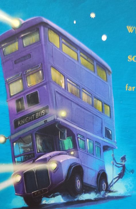 Knight Bus Harry Potter, Bus Concept, Harry Potter Knight Bus, The Knight Bus, Knight Bus, Bus Art, Harry Potter Tattoo, The Knight, Harry Potter