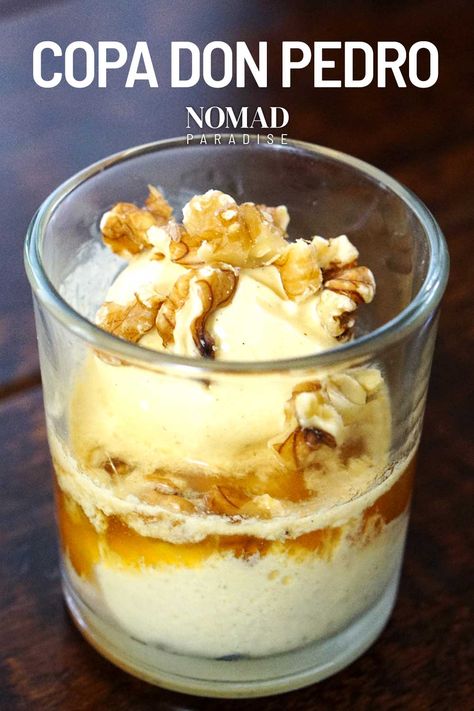 Copa Don Pedro Dessert Recipe Argentinian Cuisine, Argentinian Food, Don Pedro, Clam Recipes, Food Favorites, Frozen Desserts, Dessert Recipe, Grown Up, Chicken Recipes